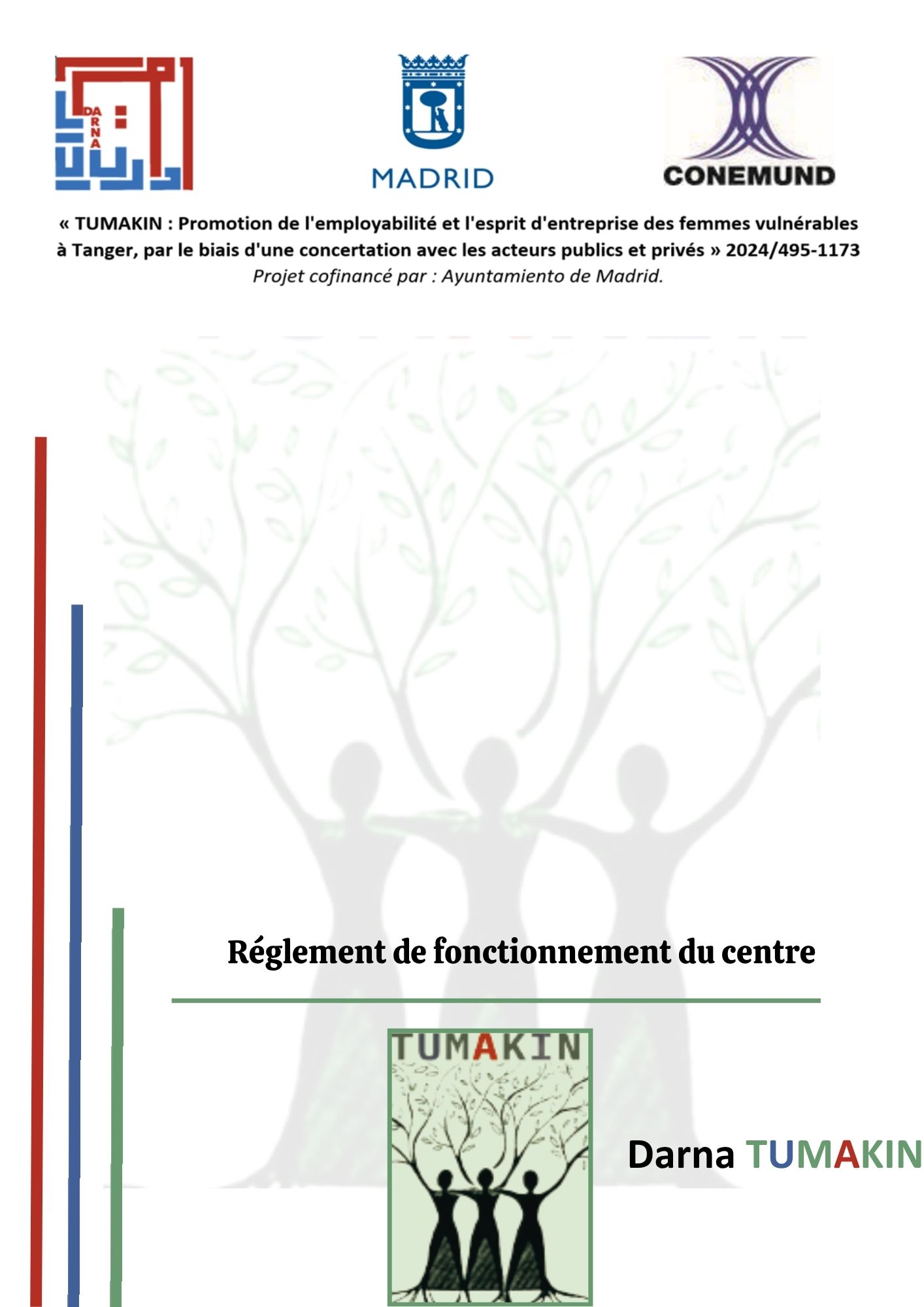 Réglement du fonctionnement du centre